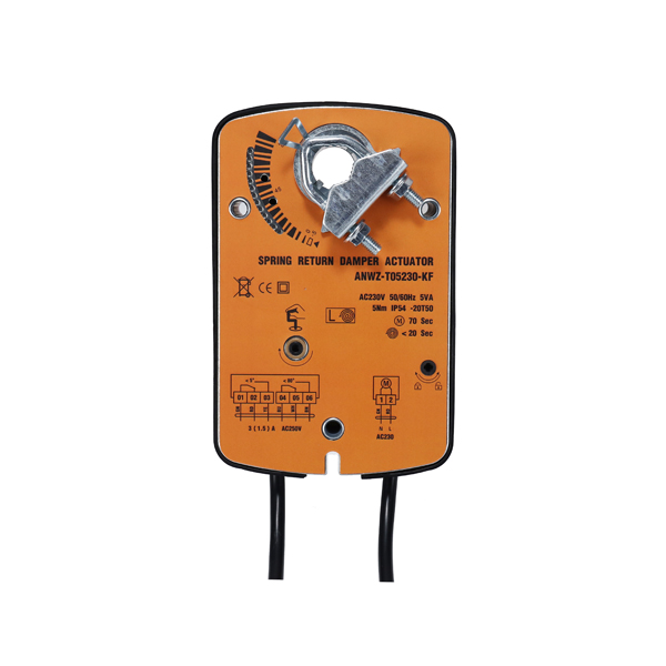 model sra81 spring reset damper actuator 2