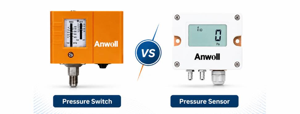 Pressure Switch vs Pressure Sensor: What Is The Difference?