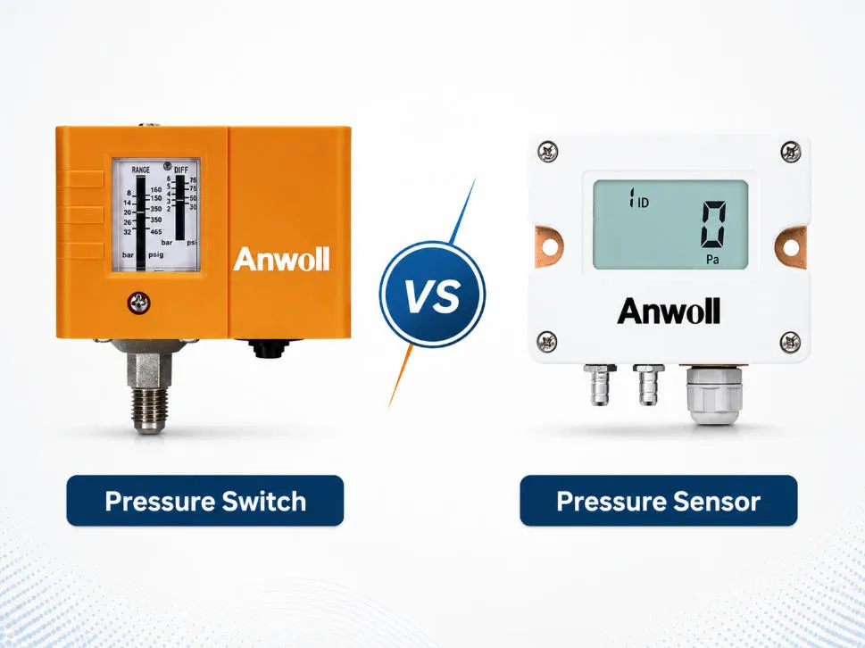 Pressure Switch vs Pressure Sensor: What Is The Difference? Pressure Switch vs Pressure Sensor: What Is The Difference?