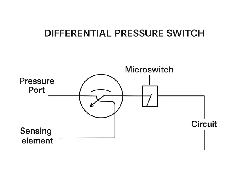 Working Principle of Differential Pressure Switch