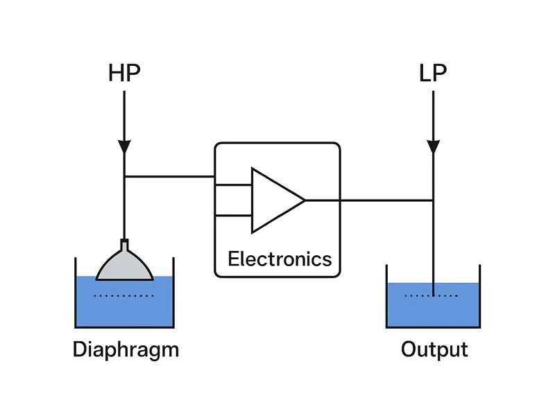 Working Principle of Differential Pressure Transmitter